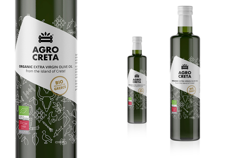 New look for the Organic EVOO of AGROCRETA!